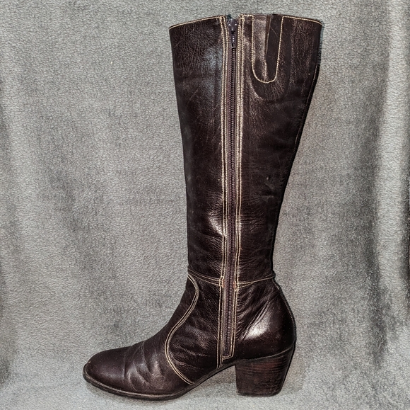 SAGALI Leather Boots - Picture 5 of 14